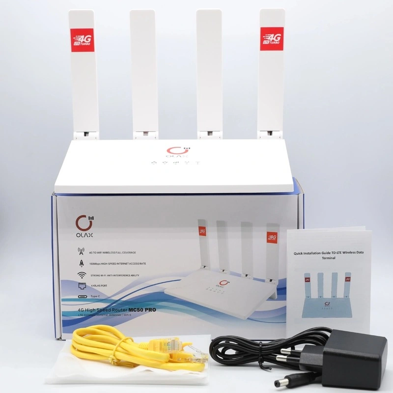OLAX MC50 Pro 4G LTE CPE WiFi Router OLAX MC50 Pro 4G LTE CPE WiFi Router